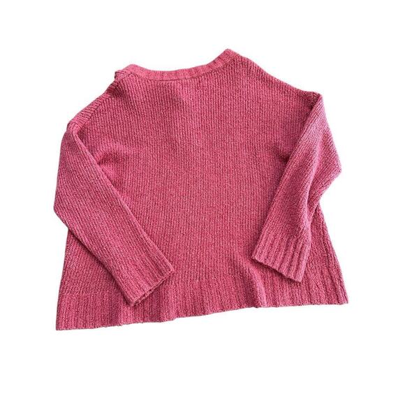 American Eagle Outfitters Red Henley Pullover Sweater Size Medium - Picture 6 of 7